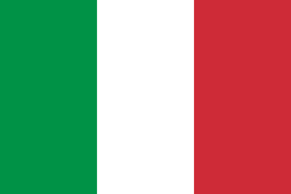Italia flag Transparent PNG Image
