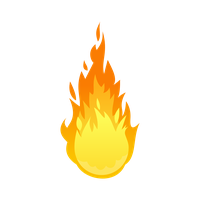 Flame fire PNG