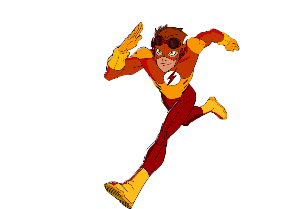 Kid Flash File PNG Image