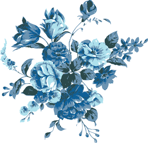 Free download blue flower . - CleanPNG / KissPNG