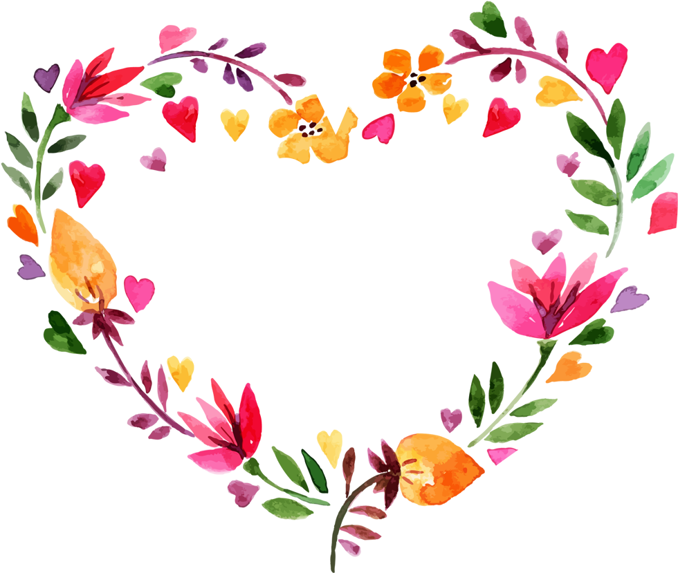 Heart Flower Photos Free Download PNG HD PNG Image