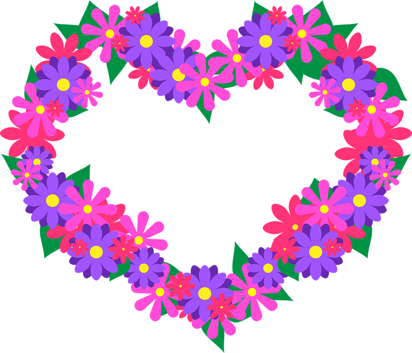 Heart Flower Love Photos Free HQ Image PNG Image