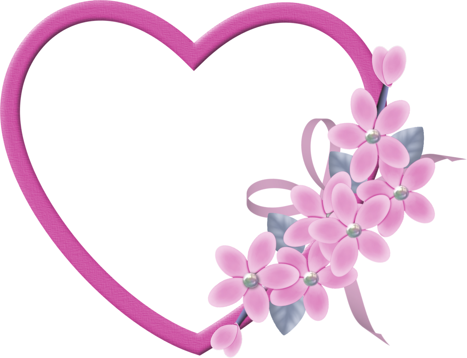 Heart Vector Love Flower Free Photo PNG Image
