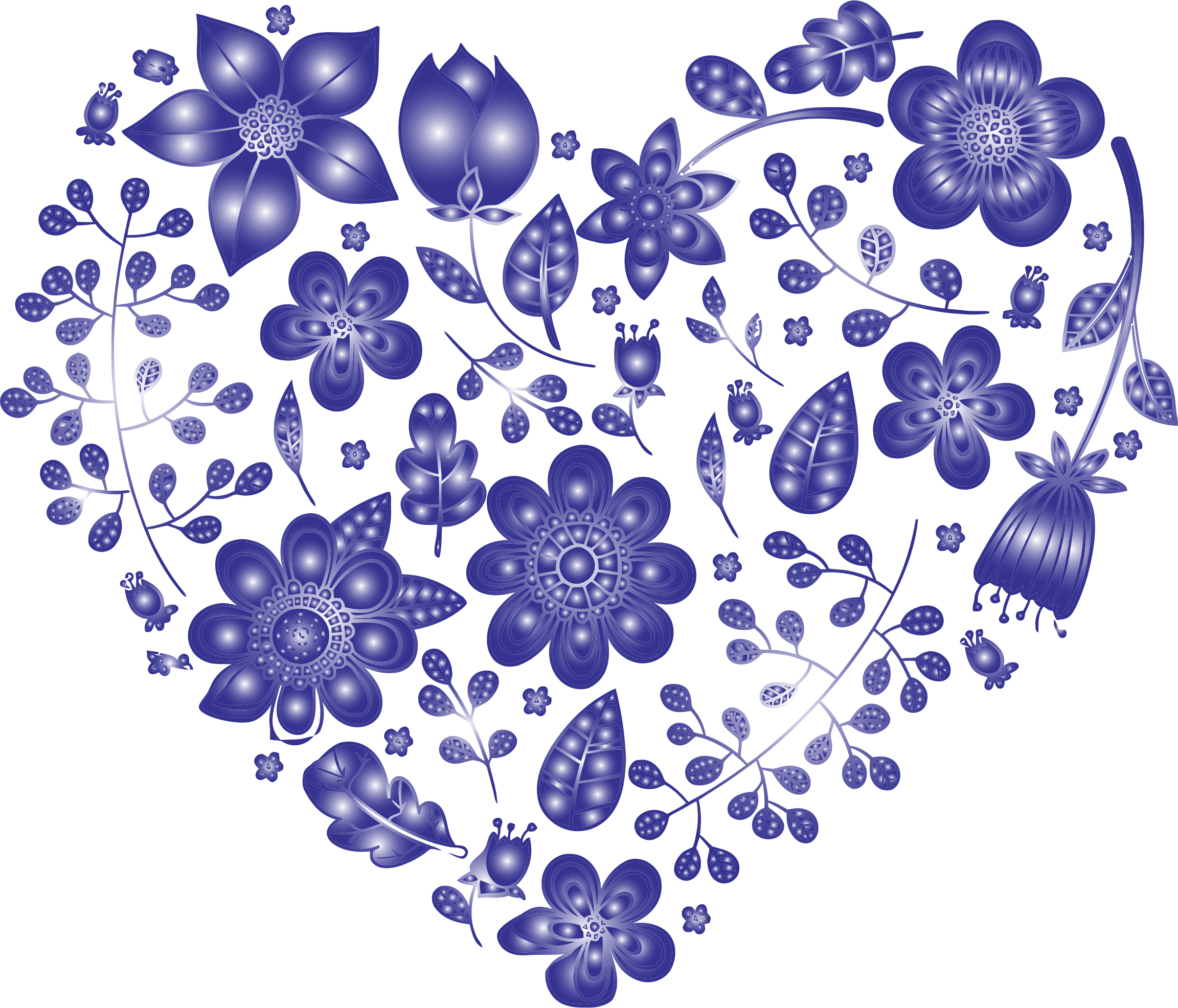 Heart Vector Flower Photos PNG File HD PNG Image