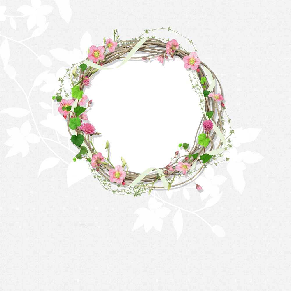 Picture Flower Ps Material Creative Border PNG Image
