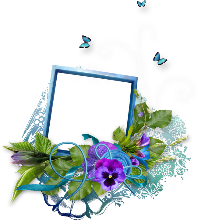 Simple Frame Flower HQ Image Free PNG PNG Image