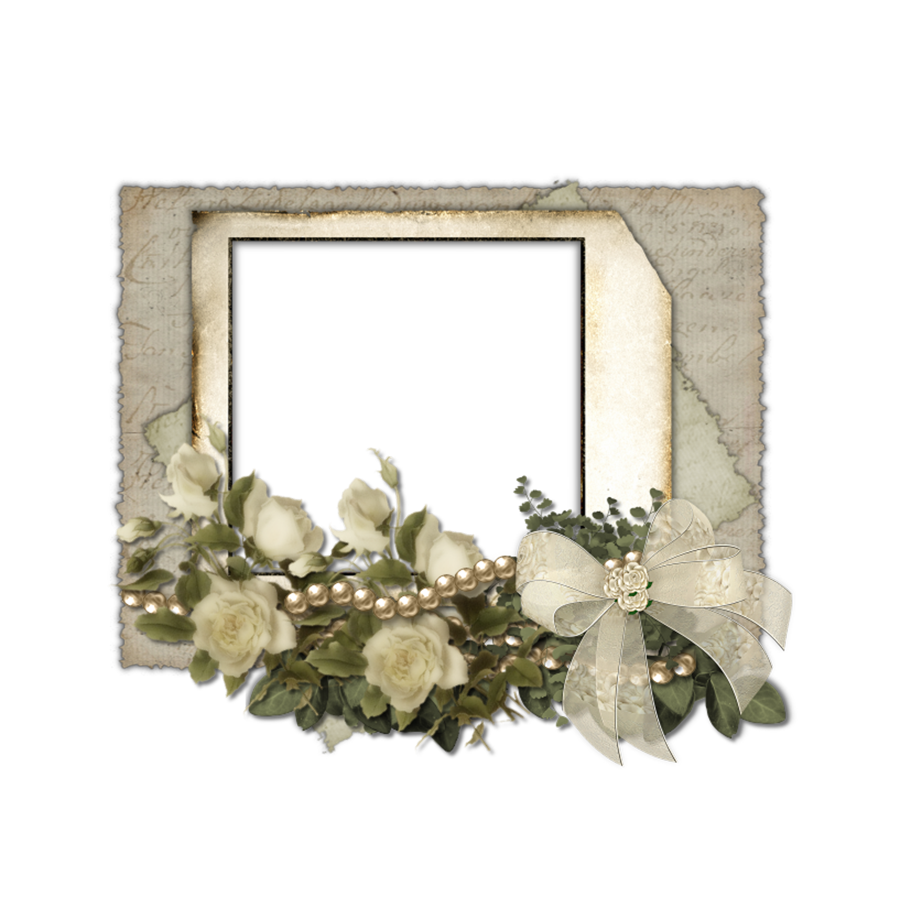 Elegant Frame Flower Download Free Image Transparent PNG Image