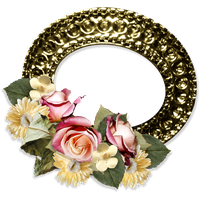 Decorative Picture Flower Frame Patterns Design Floral PNG