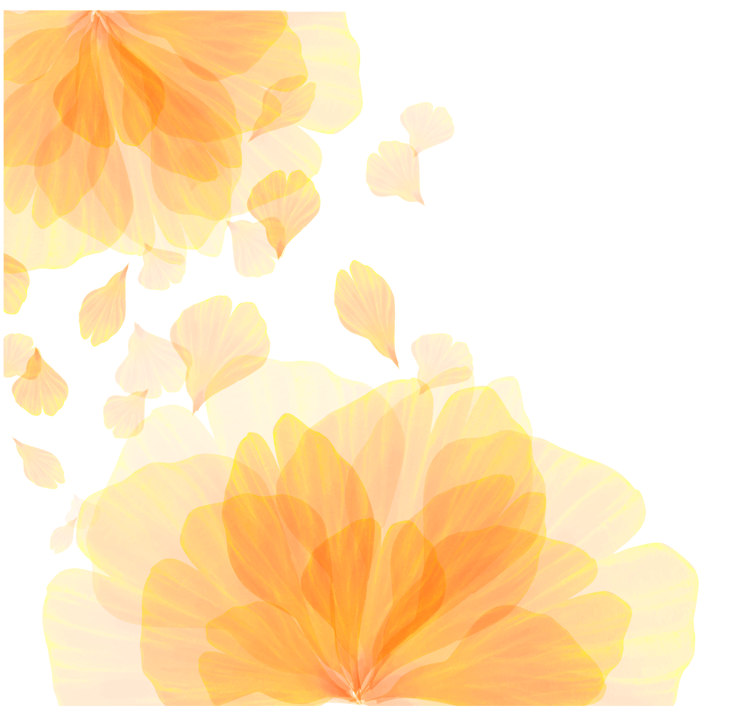 Flower Computer Pattern Wallpaper Texture Vector Orange PNG Image
