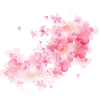 Watercolor Shading Flowers Flower Painting Free Transparent Image HD Transparent PNG Image