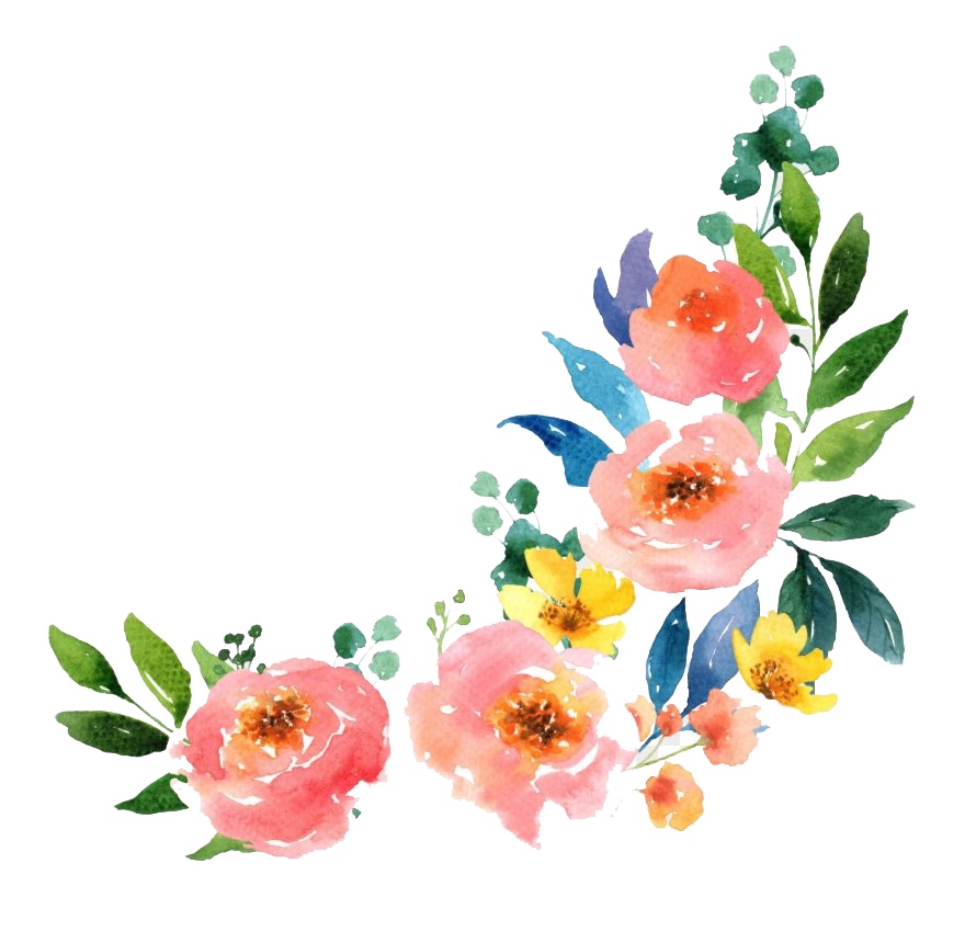 Watercolor Flower Art Free Clipart HD PNG Image