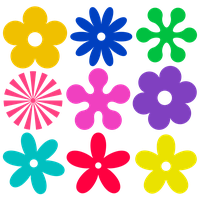 Flowers Vectors Transparent Transparent HQ PNG Download | FreePNGImg