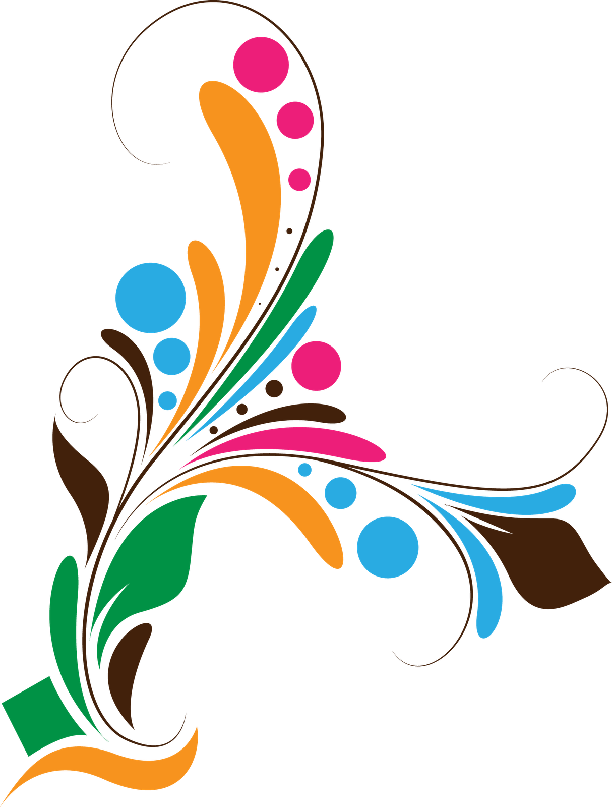 Flowers Vectors Transparent PNG Image