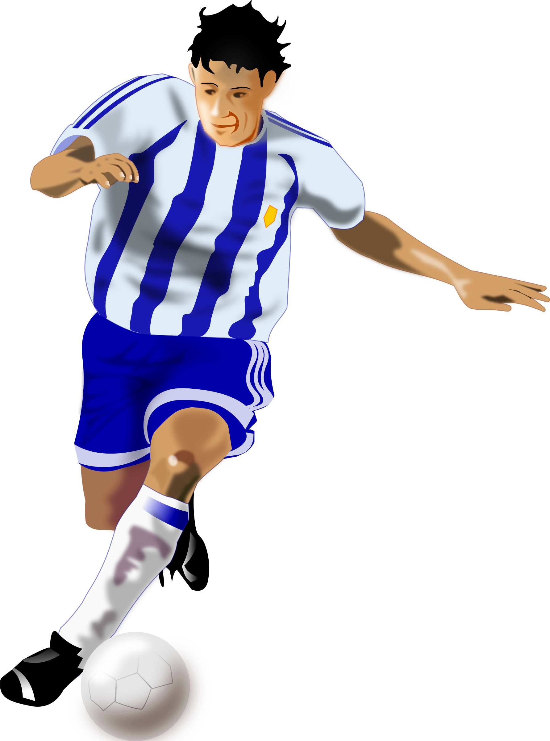 Vector Player Football Download HD PNG Image