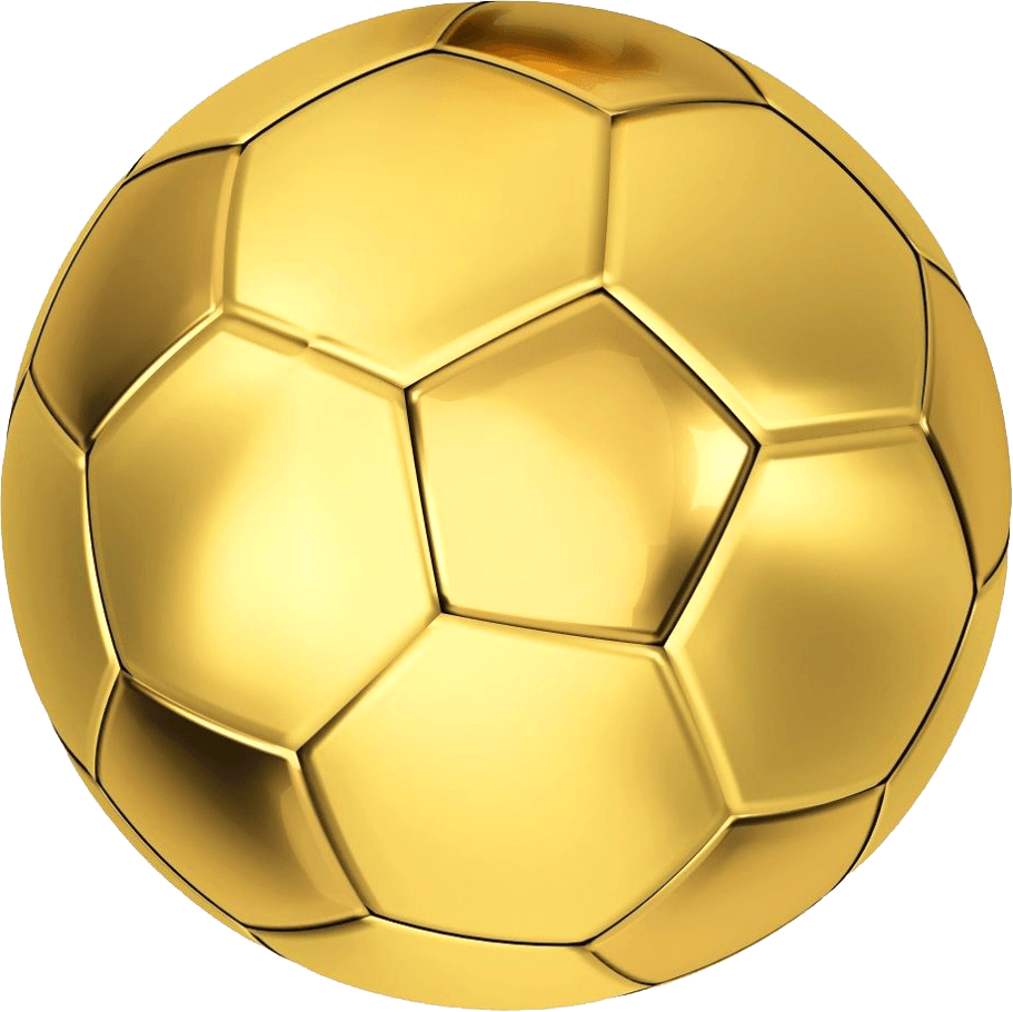 Golden Football Free PNG HQ PNG Image