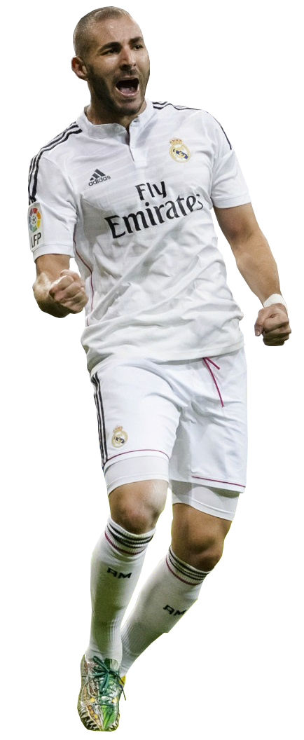 Real Madrid Football Cf Player Karim Benzema PNG Image