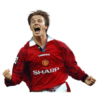 United Beckham Football David Player Fc Manchester PNG Image