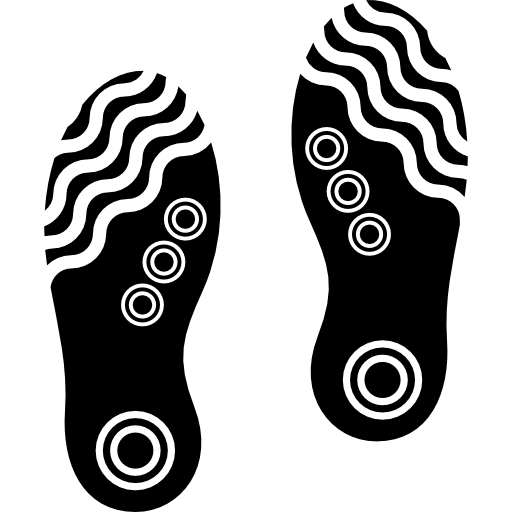 Footprints Silhouette Shoe Download Free Image PNG Image