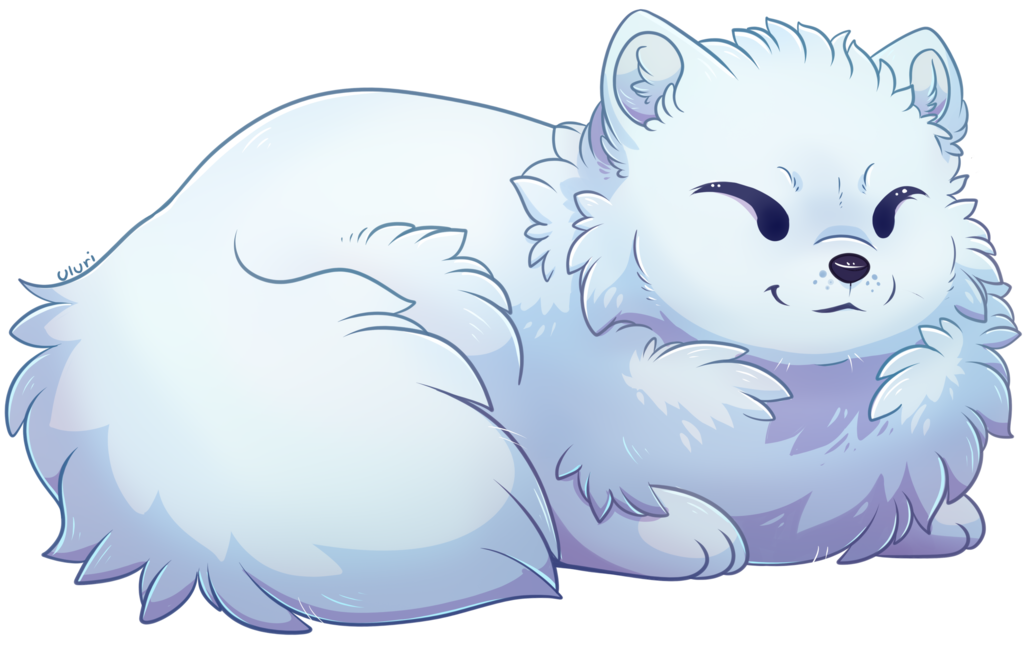 White Fox Arctic Download HD PNG Image