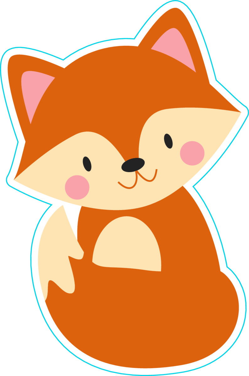 Vector Fox Face Free Clipart HQ PNG Image