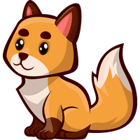 Vector Fox Face HD Image Free PNG