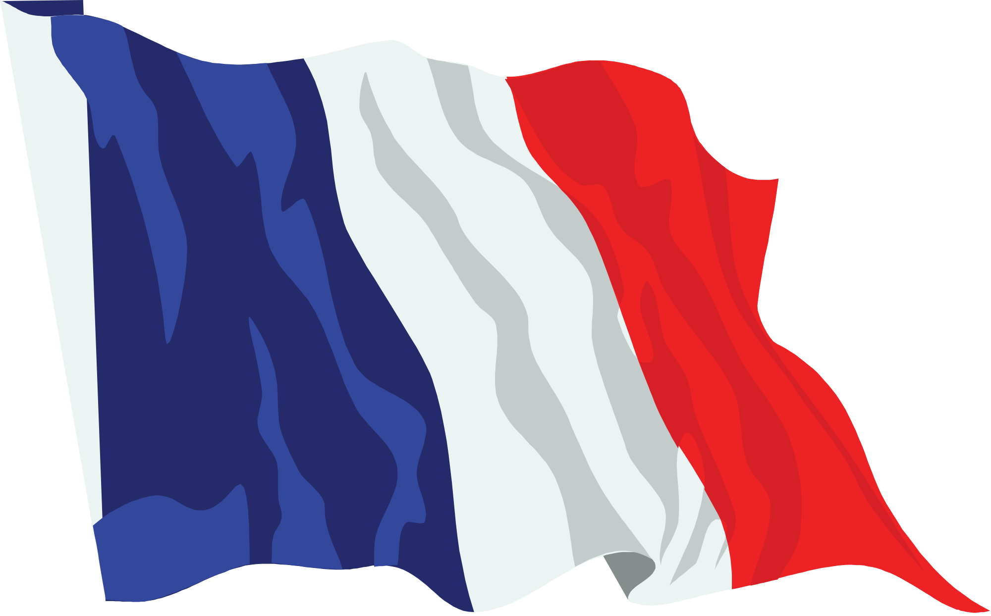 France Flag Picture Transparent PNG Image