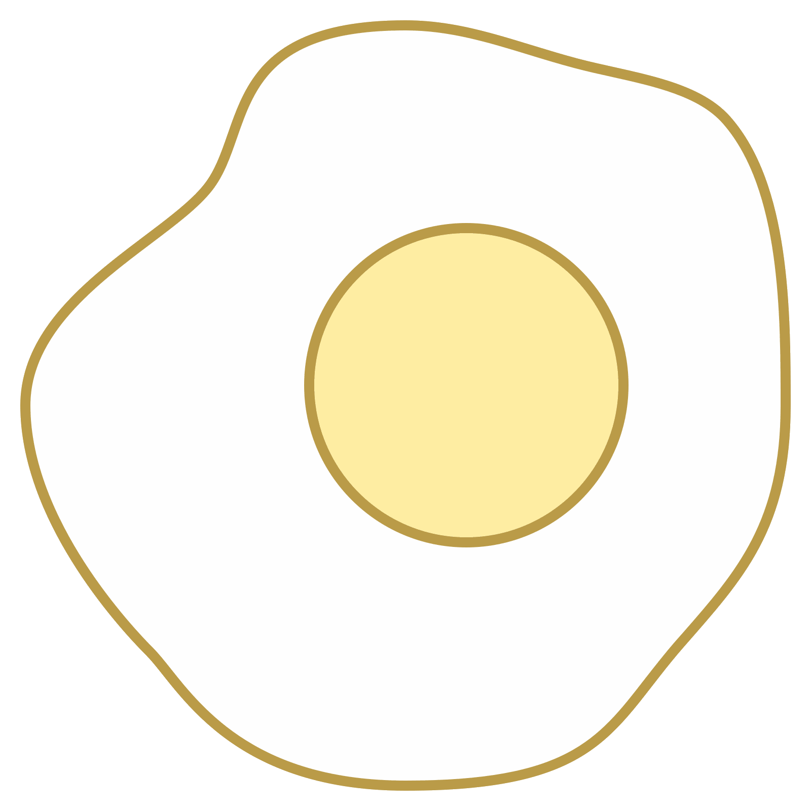 Fried egg Transparent PNG Image