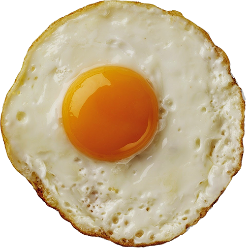 Fried egg Transparent PNG Image