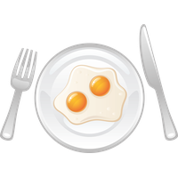Fried egg PNG