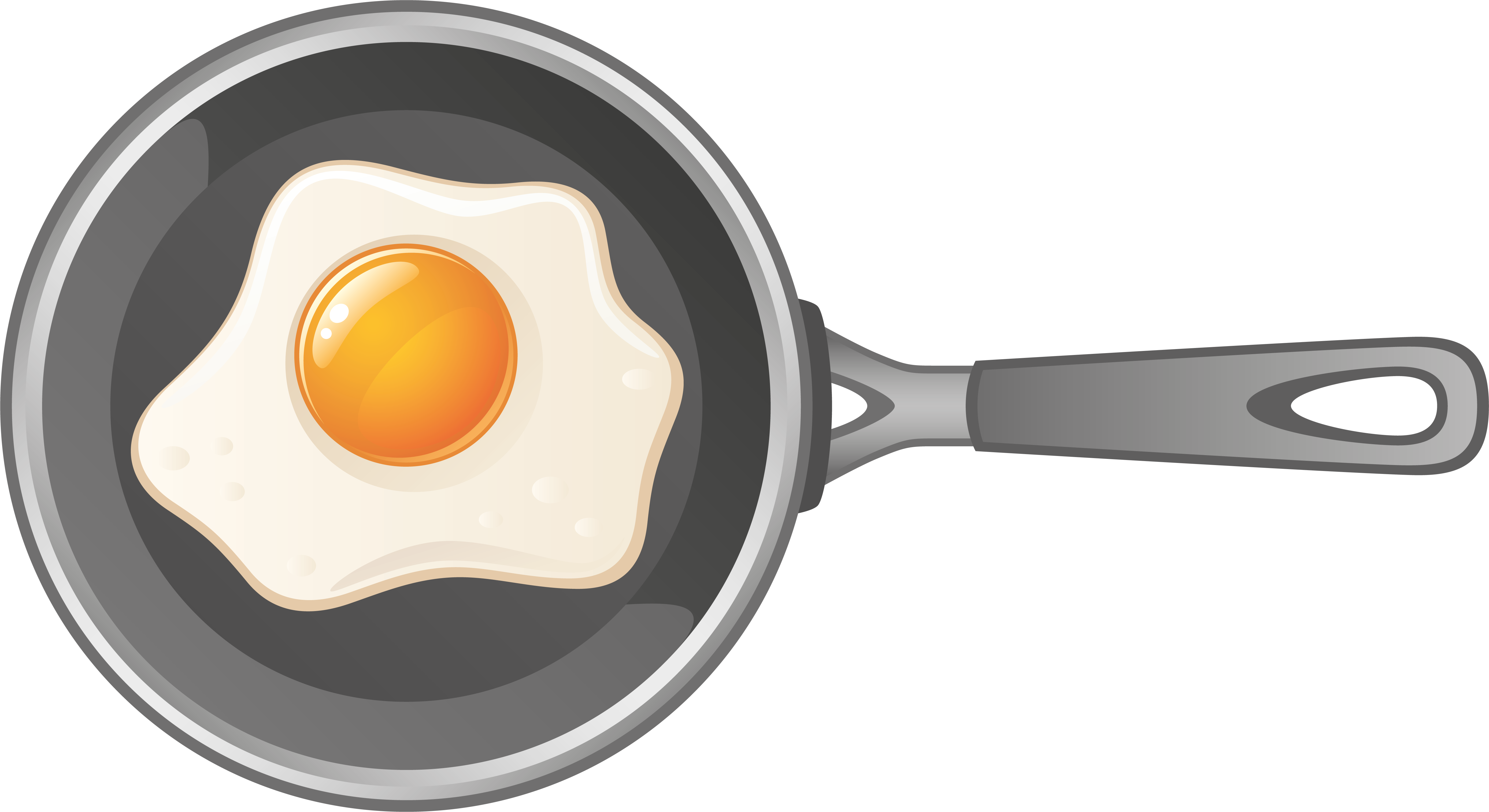 Fried egg Transparent PNG Image