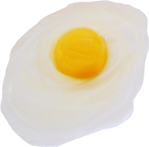 Fried egg Transparent PNG Image
