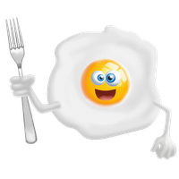 Fried egg Transparent PNG Image