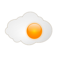 Fried egg PNG