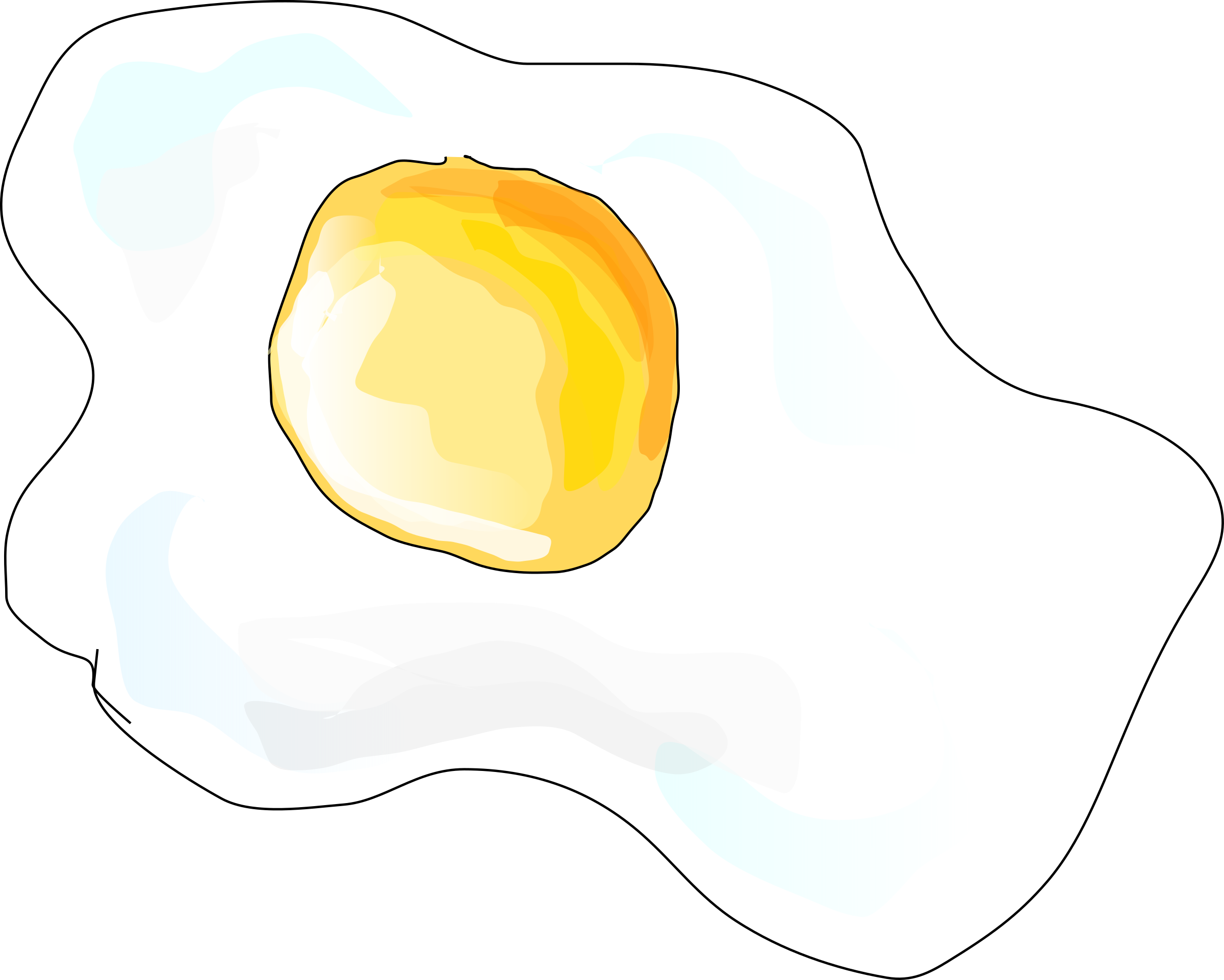 Fried egg Transparent PNG Image