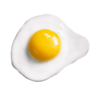 Fried egg Transparent PNG Image