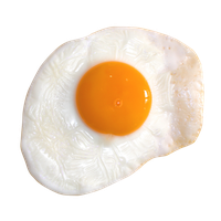 Fried egg Transparent PNG Image