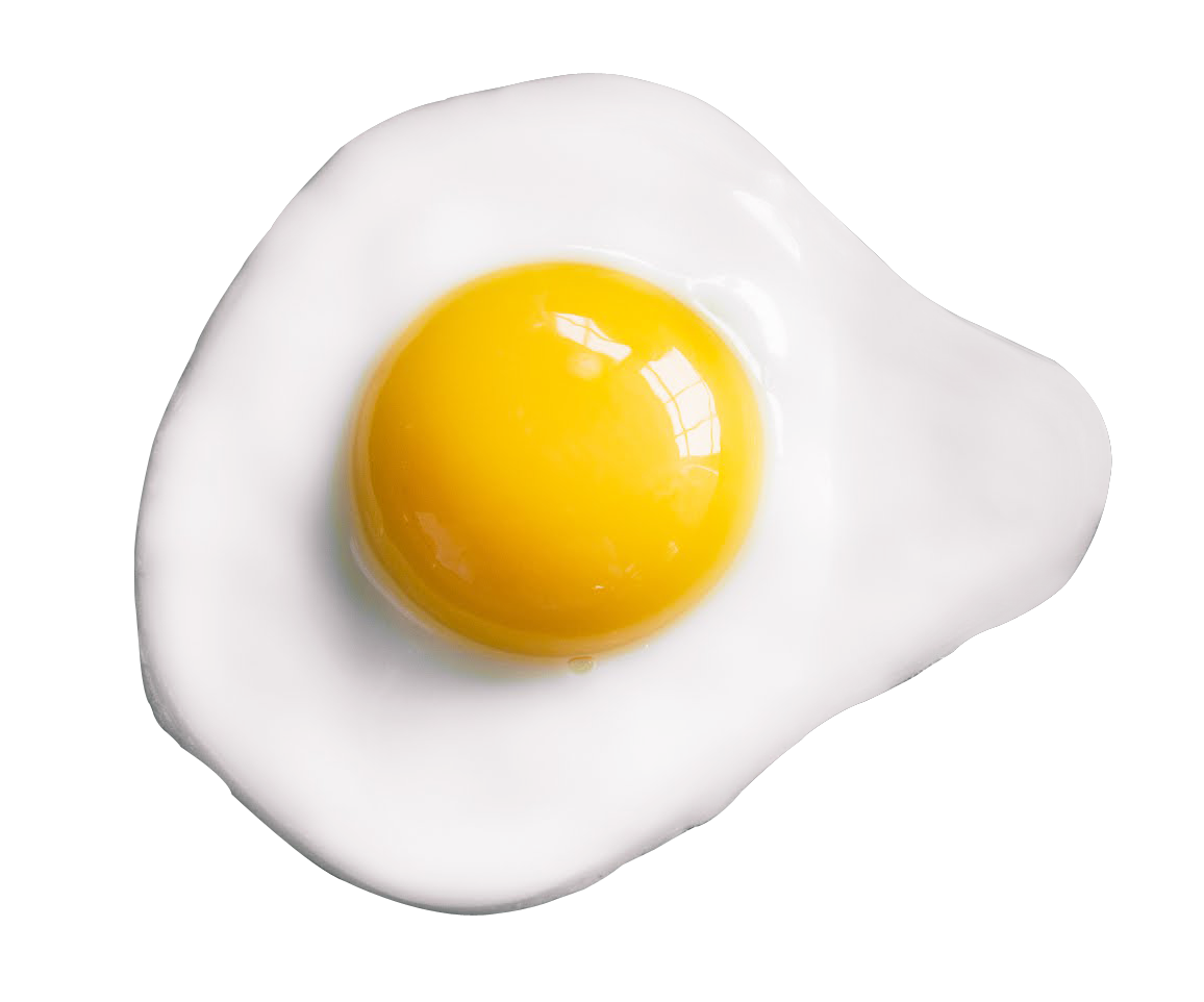 Fried egg Transparent PNG Image