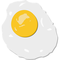 Fried egg PNG
