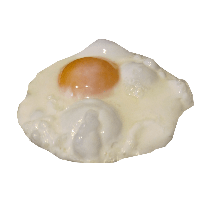 Fried egg Transparent PNG Image