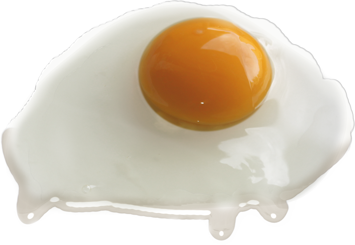 Fried egg Transparent PNG Image