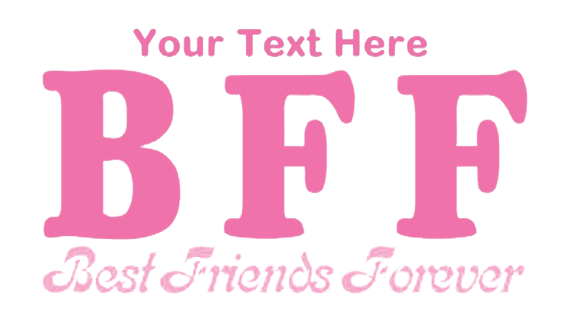 Word Bff PNG Download Free PNG Image
