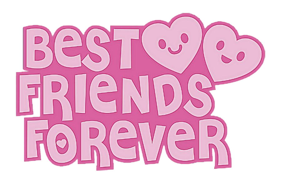 My friends red. BFF Стикеры. Best friends надпись. Стикеры best friends. Friends Forever картинки.