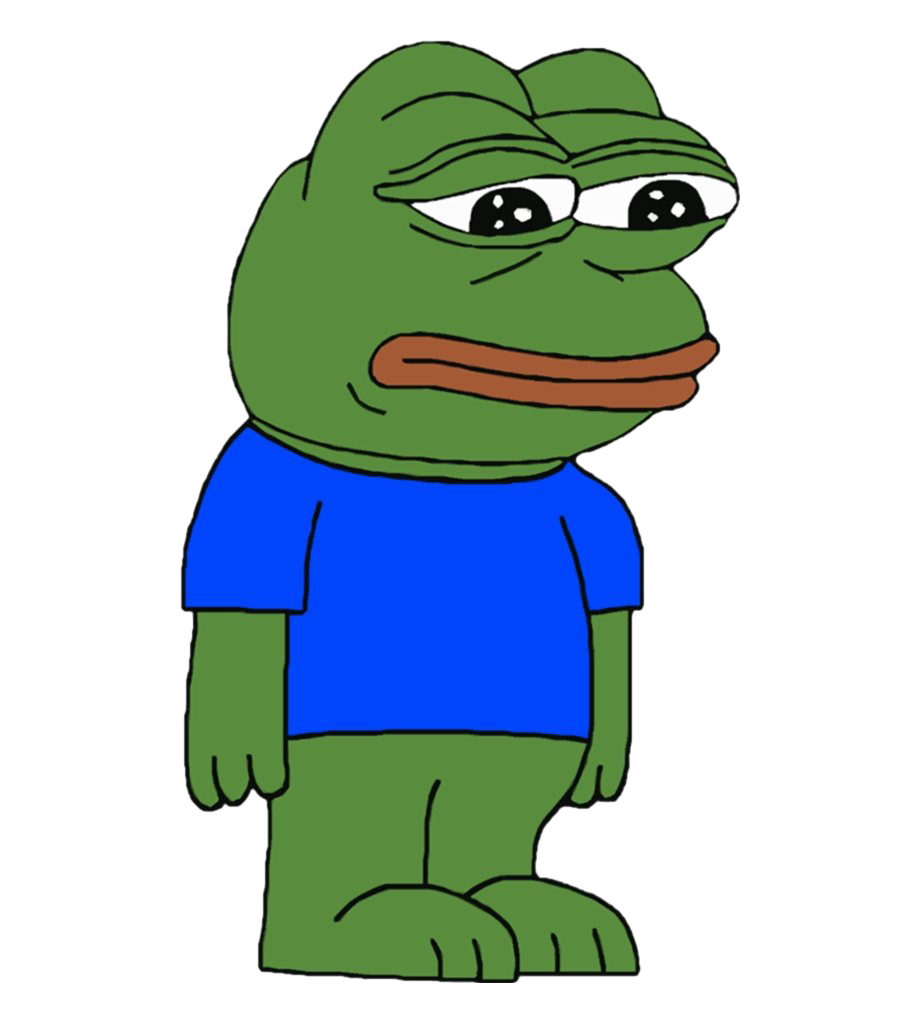 Download The Pepe Frog Sad Hq Image Free Hq Png Image Freepngimg