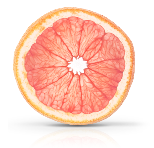 Grapefruit Half Free Clipart HD PNG Image