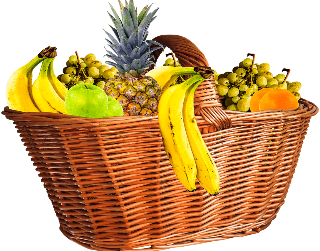 Basket Fruit PNG Download Free PNG Image