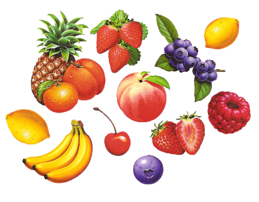 Healthy Fruits PNG File HD PNG Image