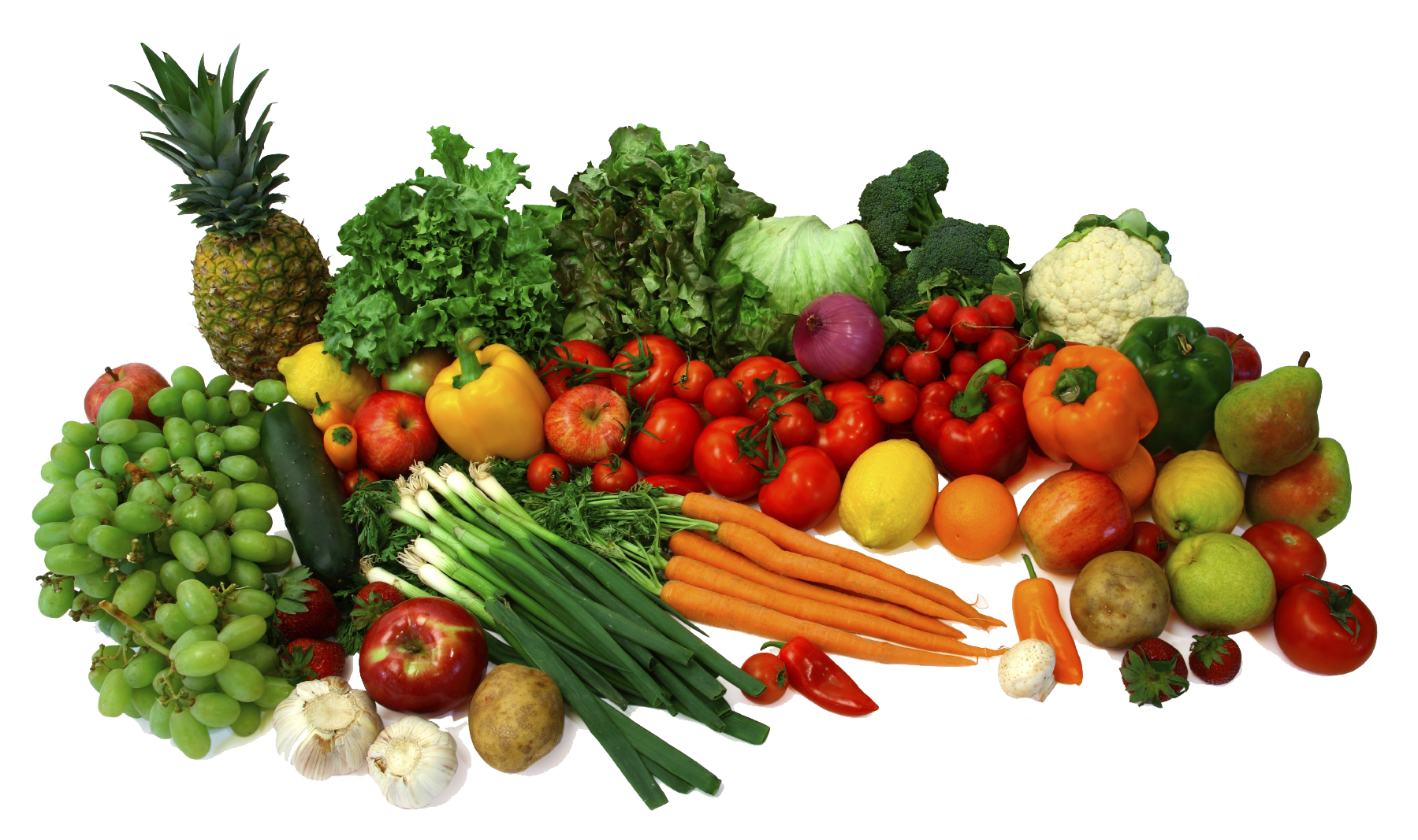And Vegetables Organic Fruits Download HD PNG Image
