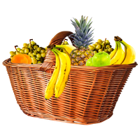 Basket Mix Fruits Free Download Image PNG Image