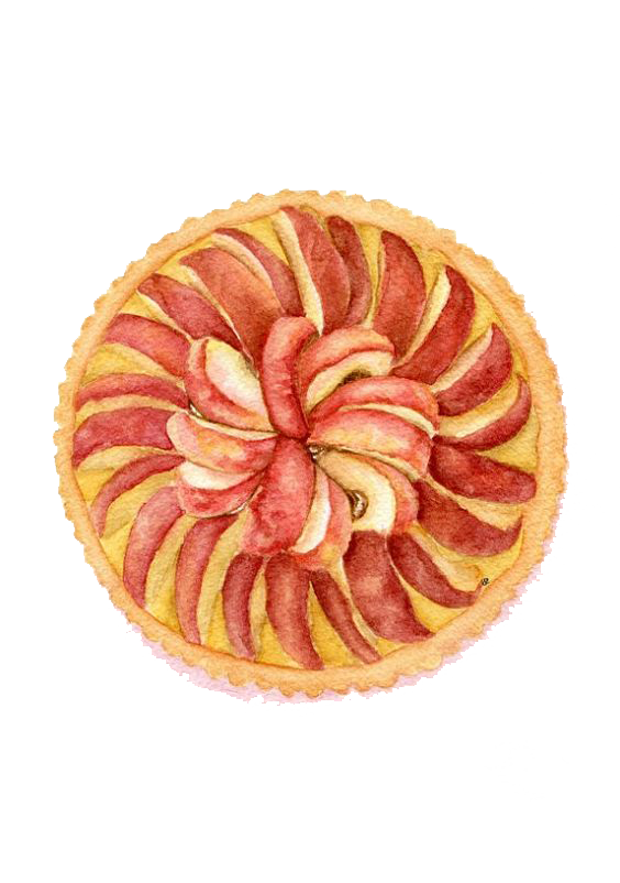 Apple Petit Pie Four Bakery Tart PNG Image