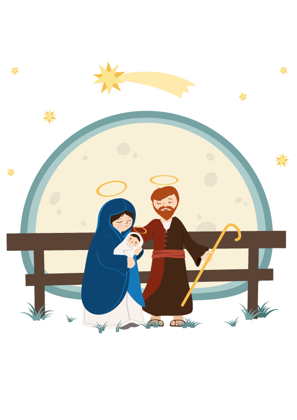 Christian Holy Angel Of Illustration Jesus Nativity PNG Image
